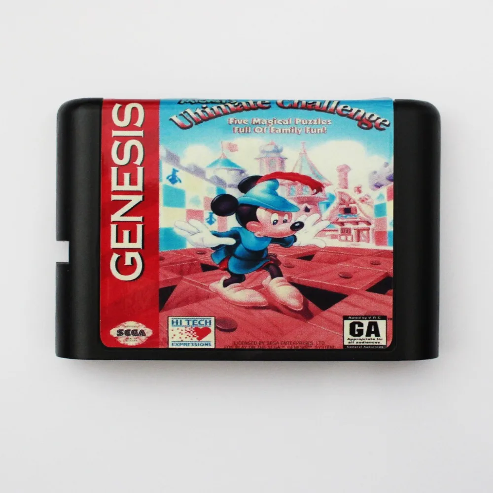 Конечная задача микки 16 бит MD игровая карта для Sega Mega Drive Genesis | Электроника