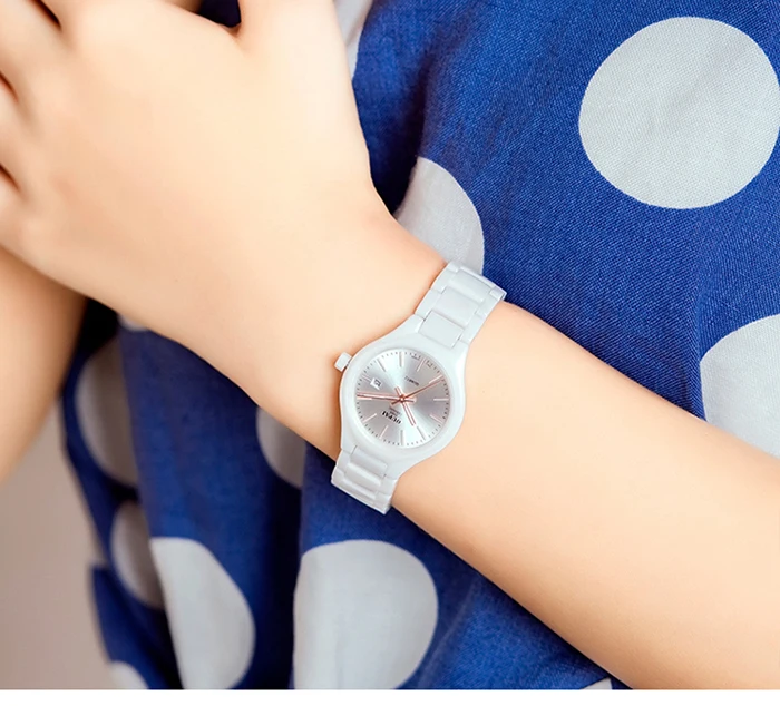 Керамические часы, модные повседневные женские кварцевые часы, relojes mujer OUPAI, брендовые Роскошные наручные часы для девушек, элегантное платье, часы RAD05LO