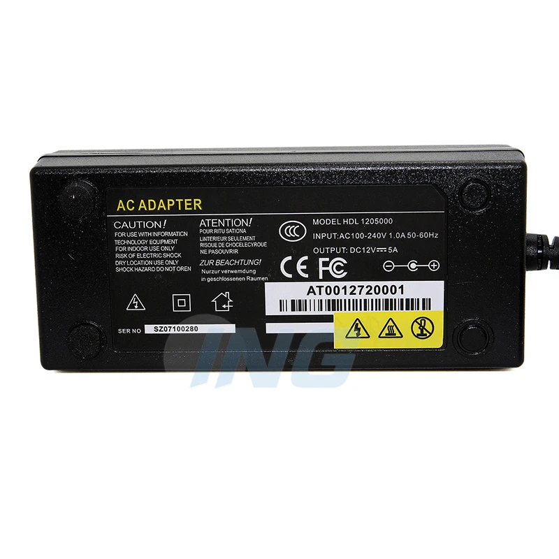 Блок питания для камеры видеонаблюдения DC 12 В 5 А | Безопасность и защита