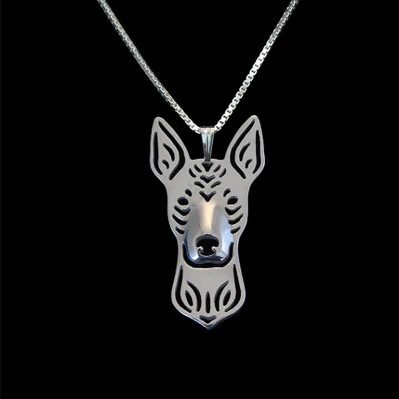 Новый уникальный романтичный Золотой Серебряный цвет Xoloitzcuintle кулон ожерелье из игры голод женский лучший друг чокер