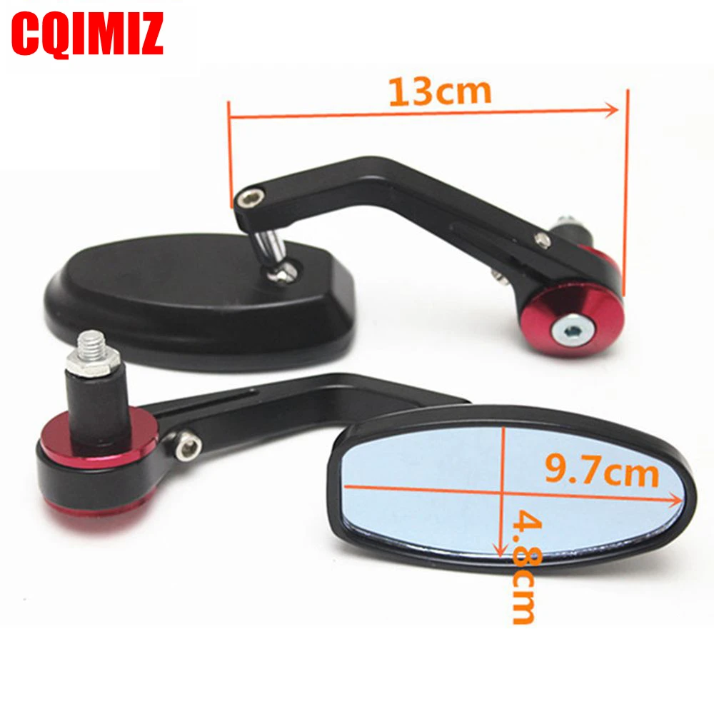 Универсальные мотоциклетные зеркала заднего вида 7/8 дюйма 22 мм|Боковые и
