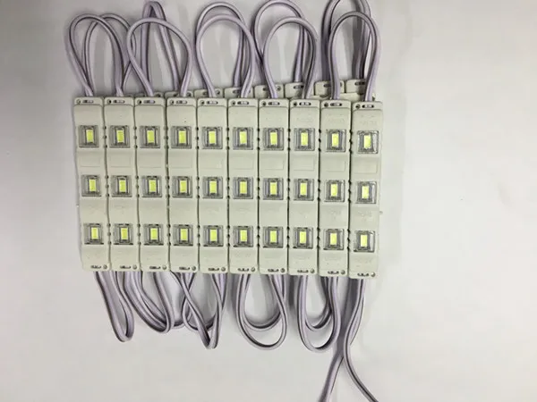 

200 шт. 5630 5730 3 впрыскиваемый светодиодный модуль 12 В с объективом водонепроницаемый IP65, СВЕТОДИОДНЫЙ знак, Баннер Магазина