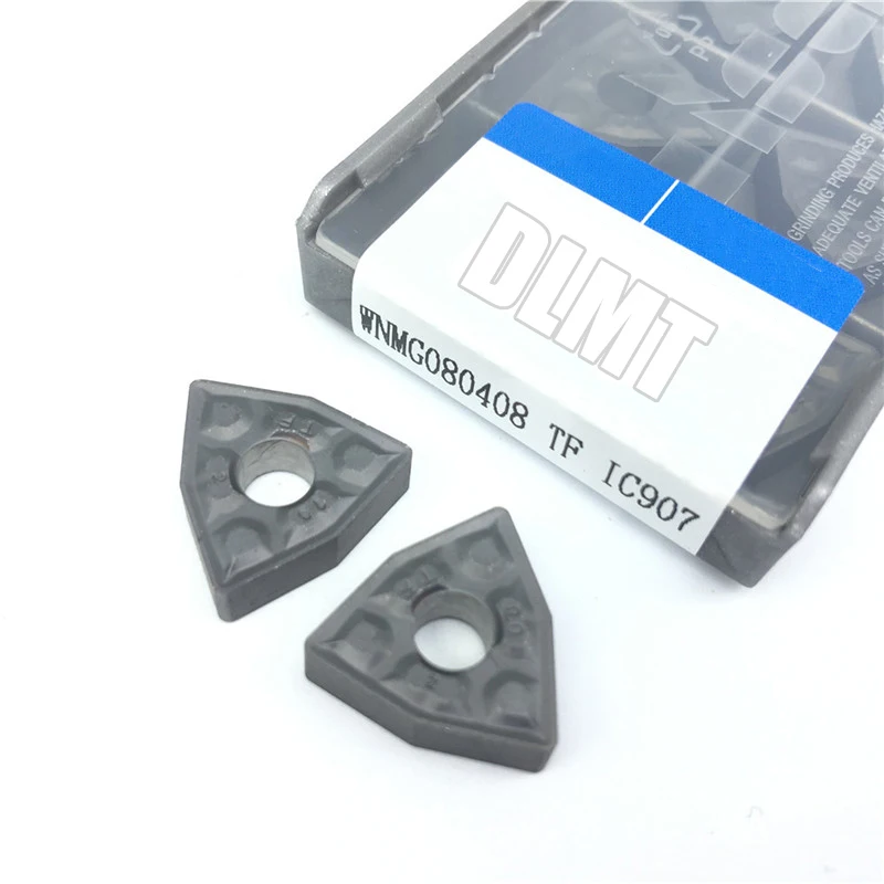 WNMG080408 TF IC907 / IC908 10 шт. внешние токарные инструменты WNMG 080408 карбидная вставка для