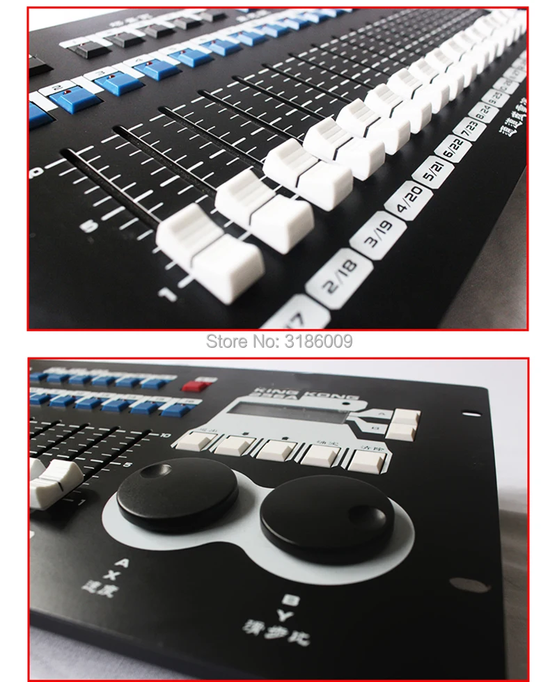 Профессиональный DMX 512 контроллер 256A dmx мастер-консоль с flycase есть встроенная программа простое использование для сценического освещения