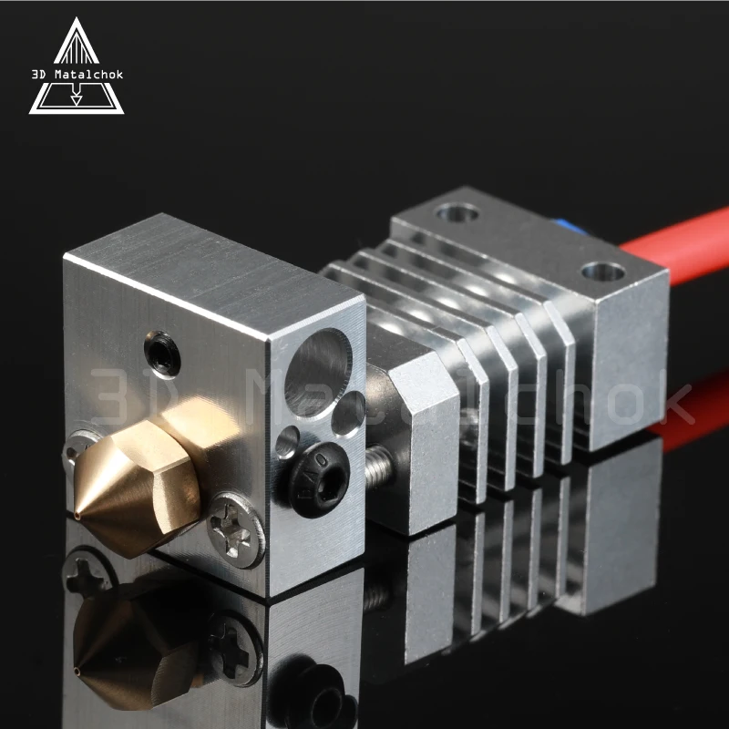 Запчасти для 3D принтера точный швейцарский Cr10 Hotend алюминиевый радиатор