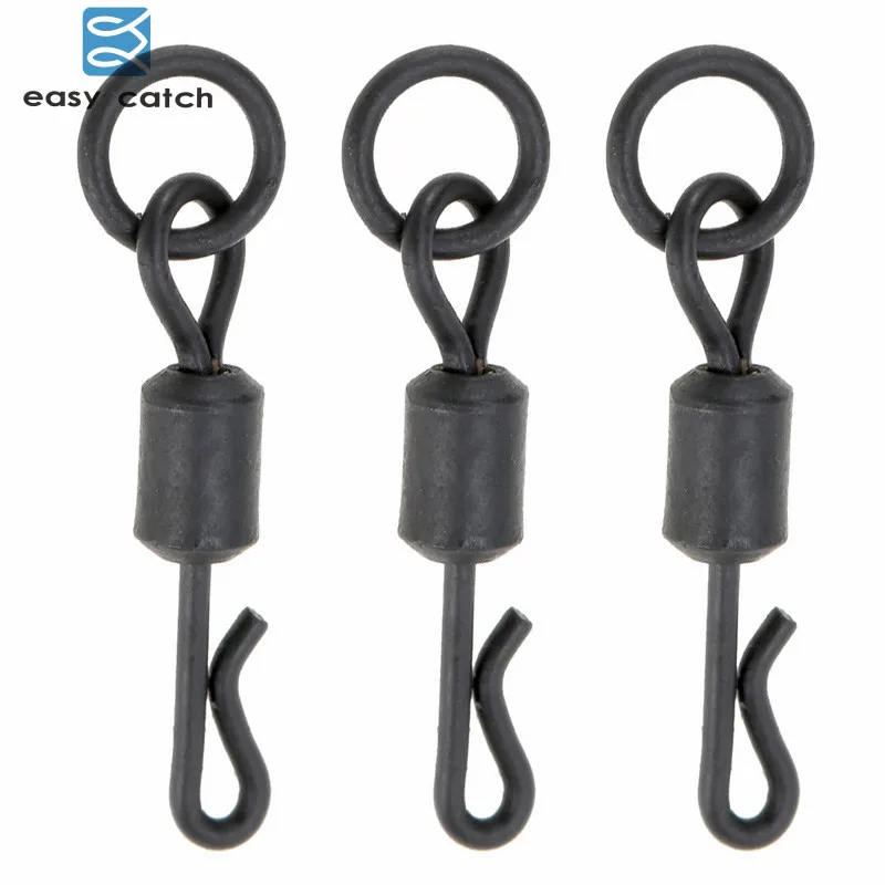 Поворотное кольцо поворотное 20 шт. матовое черное быстросменное с цельным