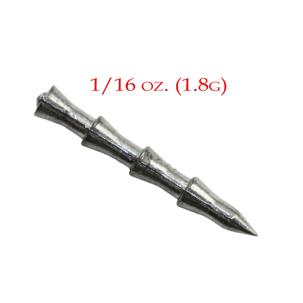 1.8g Противовес из вольфрамовой стали как свинец 0,9 г 1,3 г 1,8 г для мягкой рыболовной приманки-черви грузила вставьте в мягкая пластиковая наживка - Цвет: 1.8g