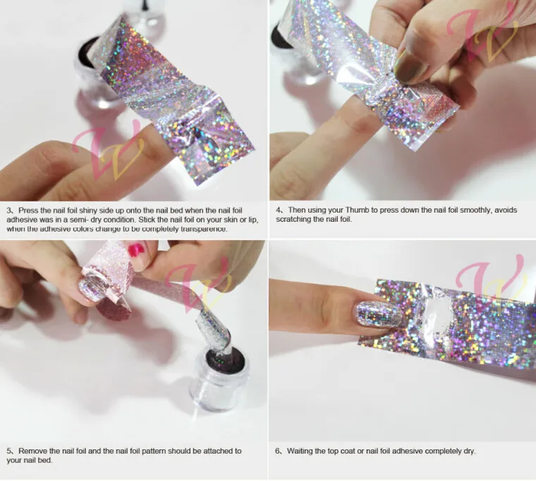 1 рулон золотой переводной фольги для ногтей 120 м х 4 см|nail wrap decal|transfer foils stickerfoil sticker