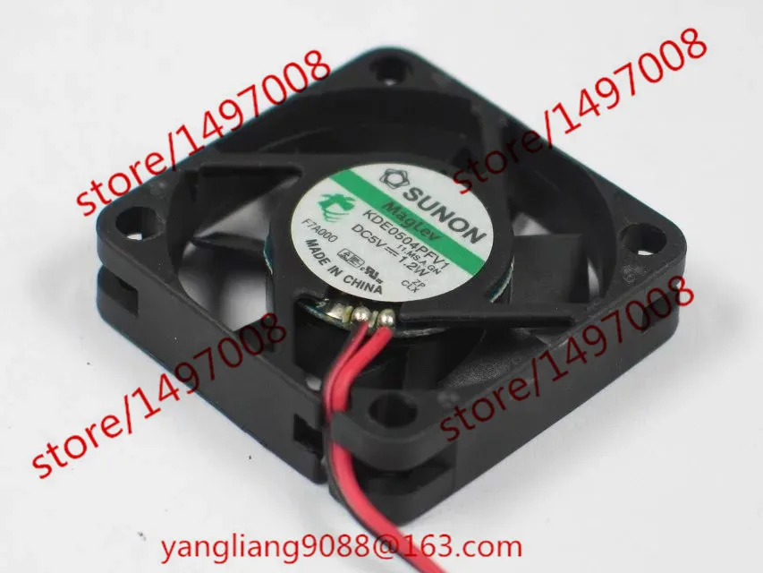 Вентилятор охлаждения сервера SUNON KDE0504PFV1 11. A.GN DC 5 в 1 2 Вт 40x40x10 мм|square fan|server fanfan
