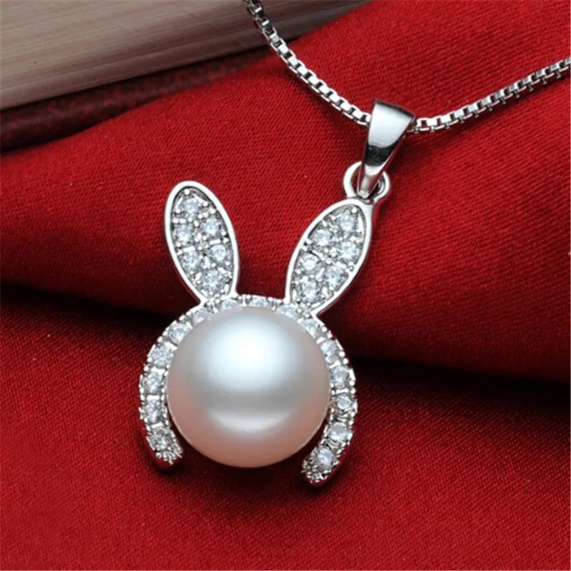 YIKALAISI 925 Sterling Silver Jewelry Pearl Natural Freshwater choker Necklace Pendant For Women | Украшения и аксессуары