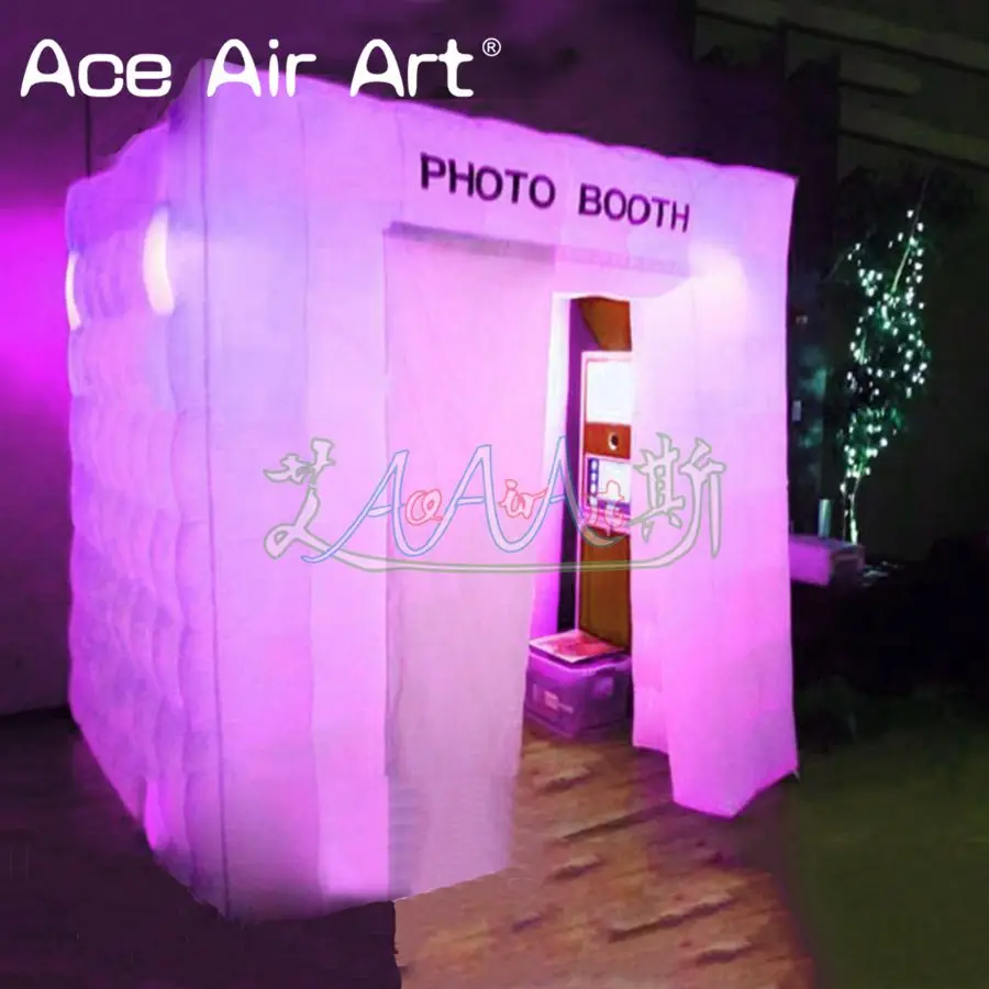 Завод выпускал надувные photo booth дисплей selfie private studio с изготовленным на заказ