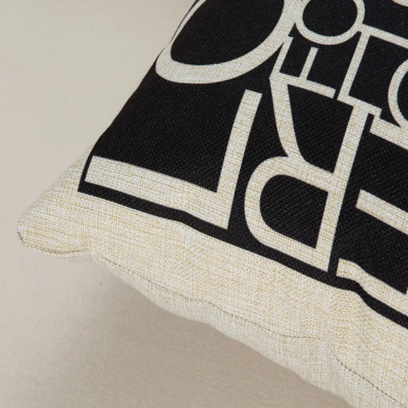 Хлопок лен Mr Right День Святого Валентина украшение наволочка для подушки красный и