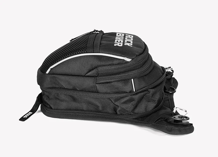 Рок Байкерская мотоциклетная сумка для ожидания нейлоновая черная