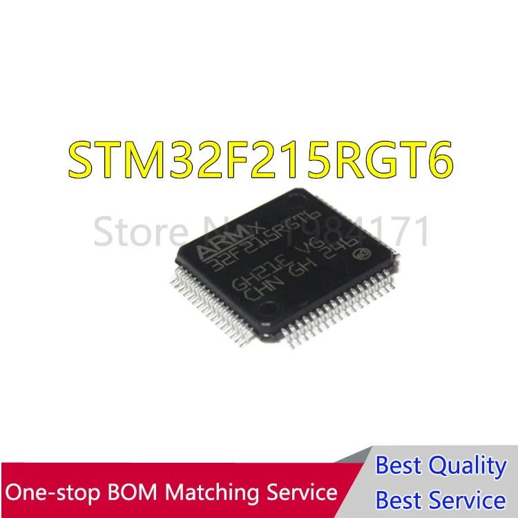 

Микроконтроллер STM32F215RGT6 32F215RGT6 QFP64, 10 шт.