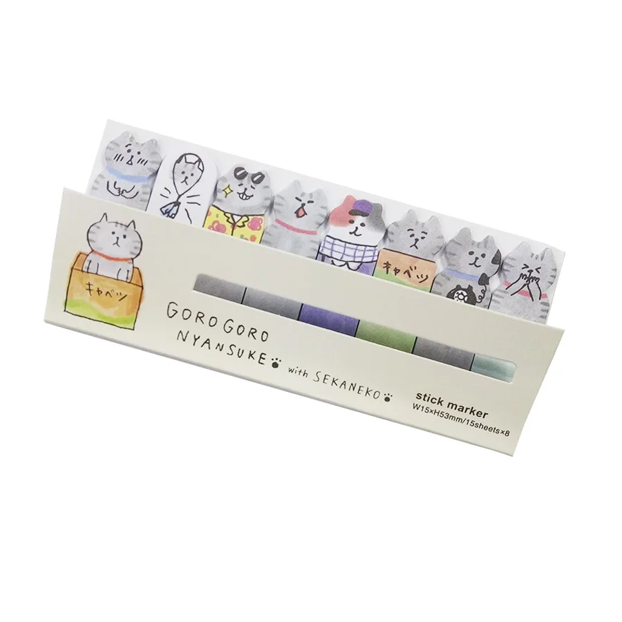 

30 Pack/lot Kawaii Cartoon Cat Diy Memo Pad Sticky Notepaper Post Note Sticker Office School Supplies