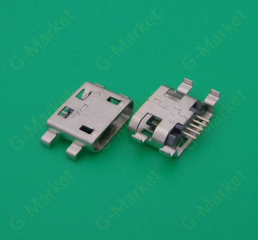 4DIP 5P микро USB разъем V8 порт зарядки гнездо для планшетного ПК мобильный телефон