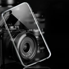 Роскошные Ясно Мягкие TPU Case For iPhone 6 S Plus 5 5S SE Прозрачный