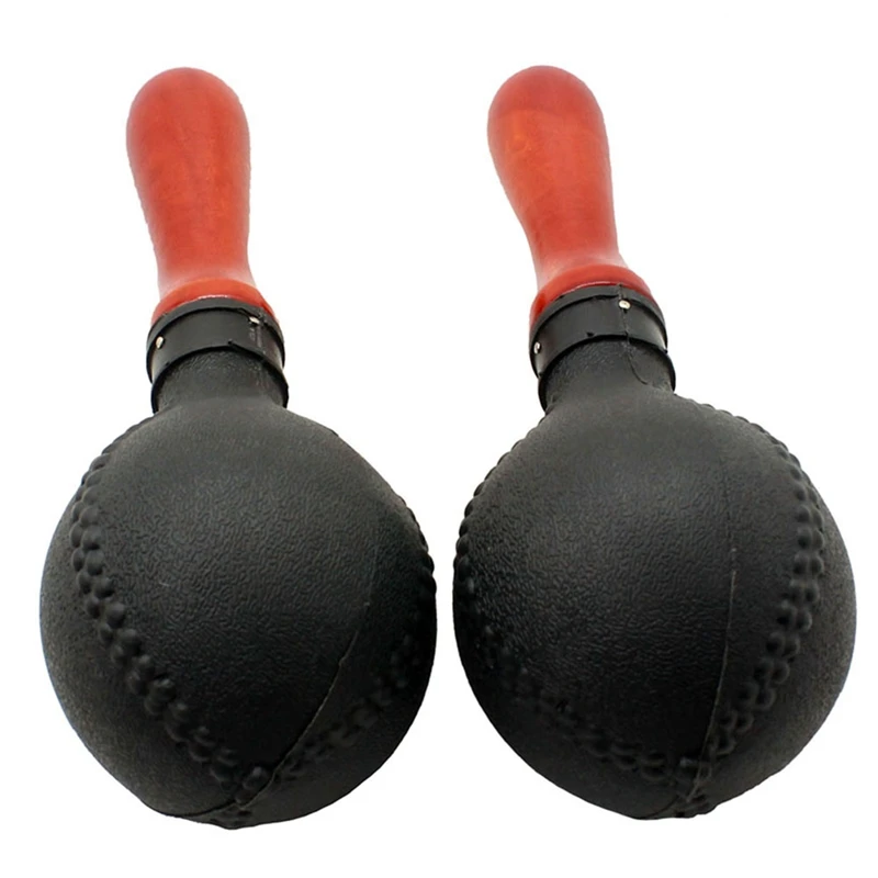 Professional Pair Of Maracas Shakers Rattles Sand Hammer Percussion Instrument Musical Toy For Kid Children Ktv Party Game |