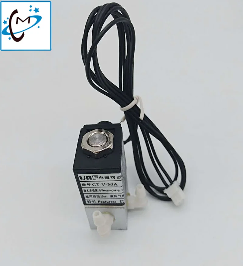 

Клапан JNF с УФ-чернилами, 4,4 Вт, 2-ходовой клапан, электромагнитный клапан для Flora Infinity Challenger, Соленоидный клапан с леопардовым растворителем/У...