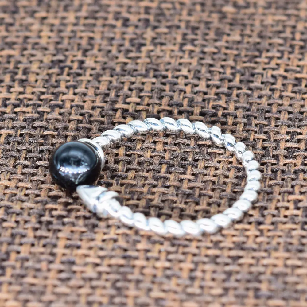 Женское серебряное кольцо RADHORSE регулируемое из стерлингового серебра 925 пробы с