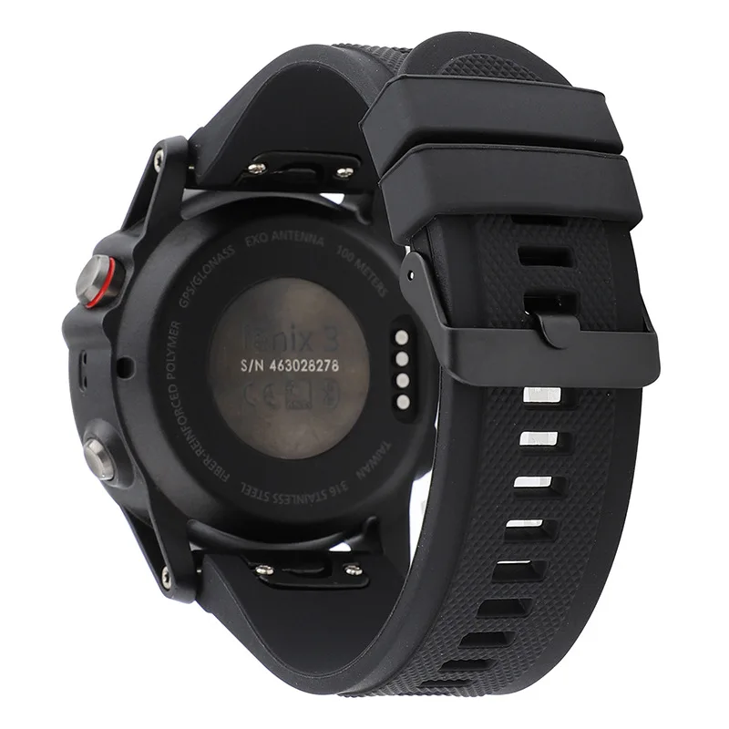 Ремешок силиконовый для наручных часов Garmin fenix5 5S 5X 6X 3/3HR 935 6 /S60 D2 20 мм/22 мм/26