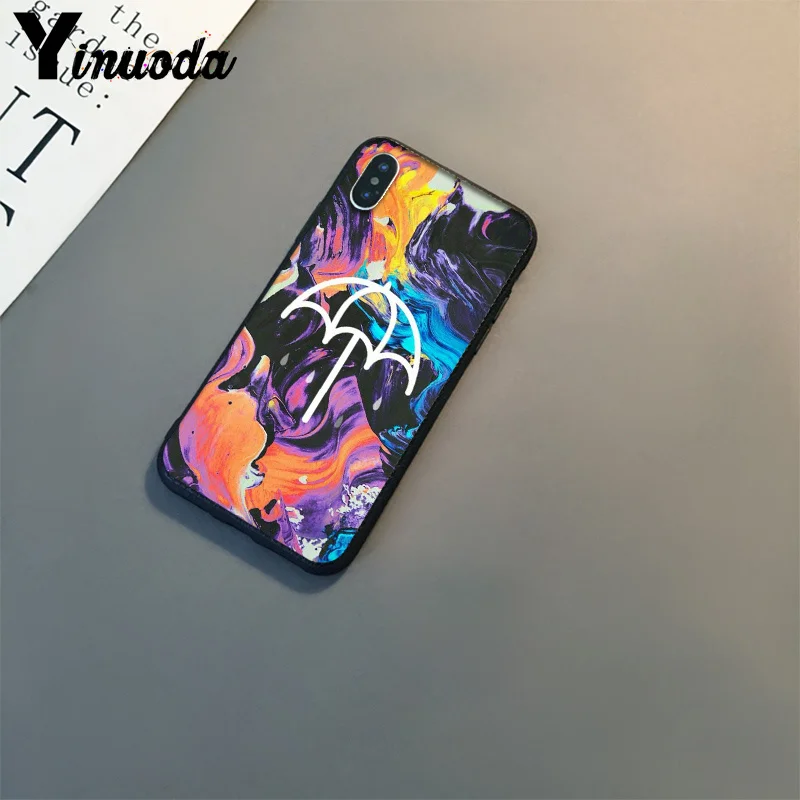 Мягкий силиконовый чехол Yinuoda BMTH Bring Me the Horizon из ТПУ для телефона Apple iPhone 8 7 6 6S Plus X XS