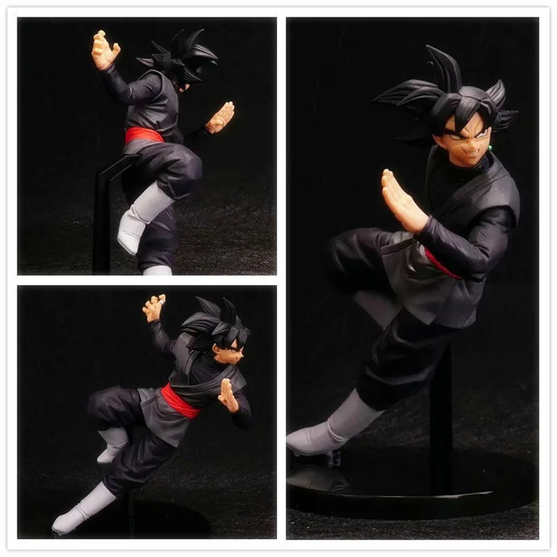 Dragon Ball SUPER Son Goku Super Saiyan Rose Black Gokou ПВХ фигурка DBZ Коллекция модель игрушки 20