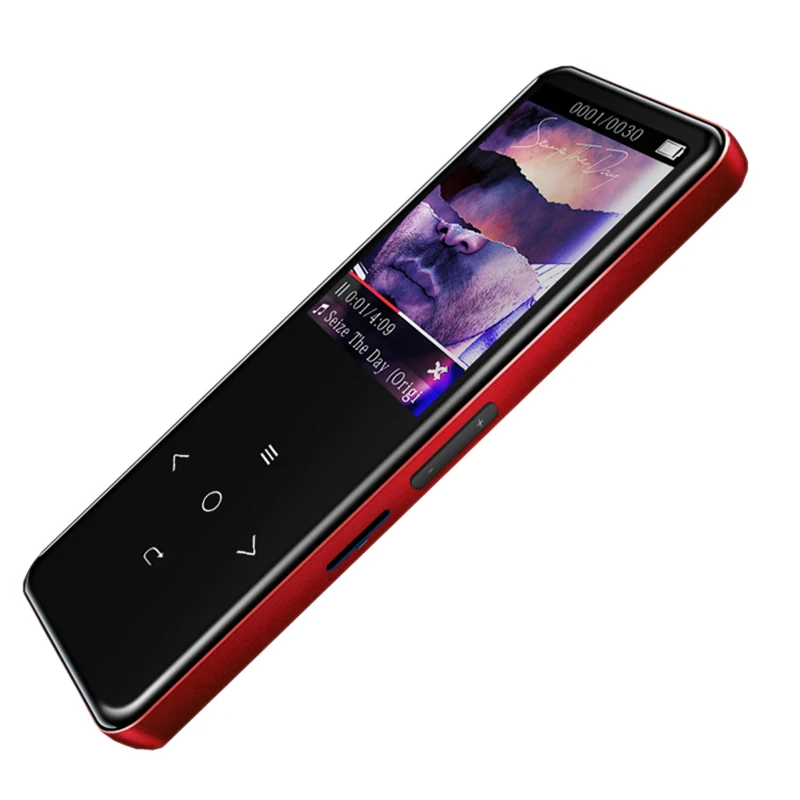 Red Benjie A20 пресс-экран Mp3 музыкальный плеер 8 ГБ тонкий Hi-Fi без потерь музыкальные плееры с радио рекордер Fm - Цвет: Red