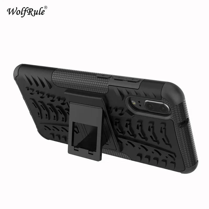 Чехол wolfrole Huawei P20 двухслойный защитный чехол для аксессуары сумка телефона 5 8&quot |
