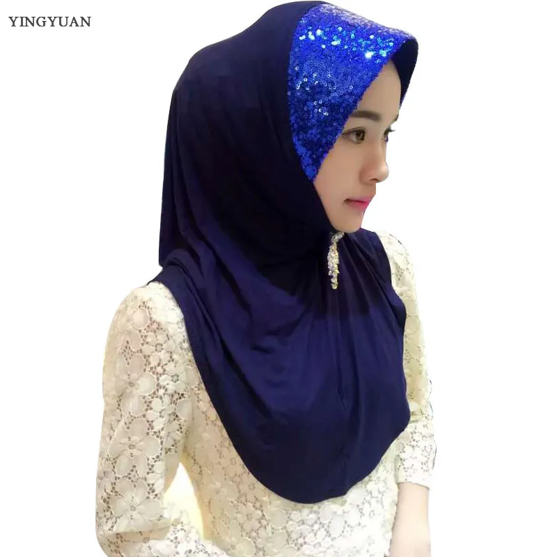 

TJ33 New style Sequin Muslim hijab Light board women scarf ladies scarves fashion classic comfot cshawls sciarpa( NO brooch)