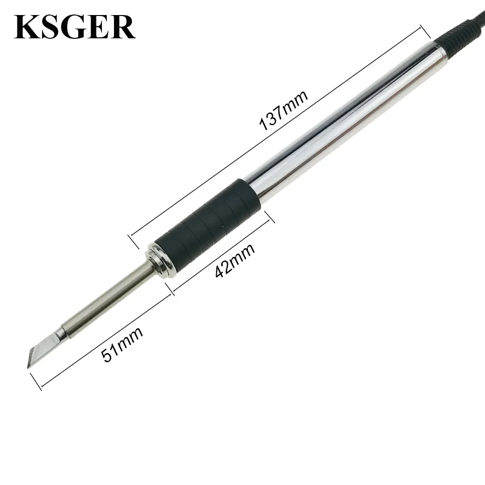 KSGER паяльная станция DIY Kit STM32 2,1 S OLED 1,3 дисплей контроллер температуры цифровой электронный сварочный Утюг T12 железные наконечники