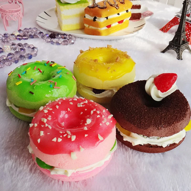 Искусственные кухонные пончики 1 шт. игрушки сделай сам искусственная еда