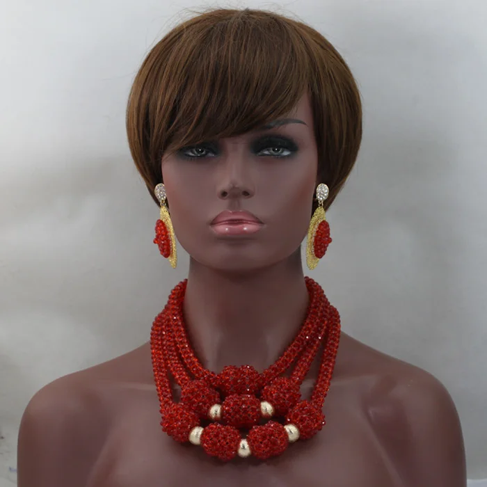 Роскошные королевские синие африканские массивные бусы Набор нигерийский