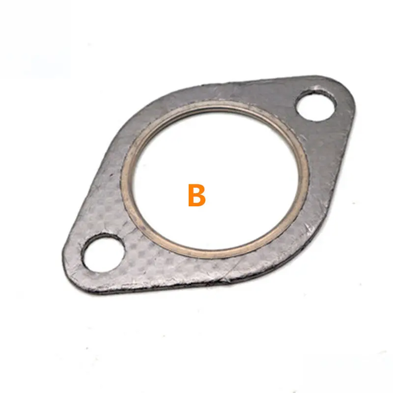 B Для Geely Emgrand 7, EC7, EC715, EC718, Emgrand7, E7, FE, Emgrand7 Emgrand7-RV, EC7-RV, EC718-RV, GC7, интерфейс выхлопной трубы автомобиля уплотнительное кольцо - Цвет: B