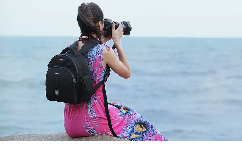 Jealiot камера сумка рюкзак штатив dslr SLR ноутбук Водонепроницаемый видео фото сумки чехол для цифровых объективов Canon Nikon d3200 d3100