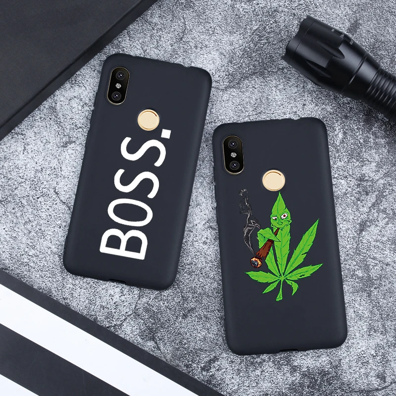 Милый мультяшный чехол для телефона Xiaomi Redmi Note 6 Pro 5 4X 4A Plus силиконовый с рисунком