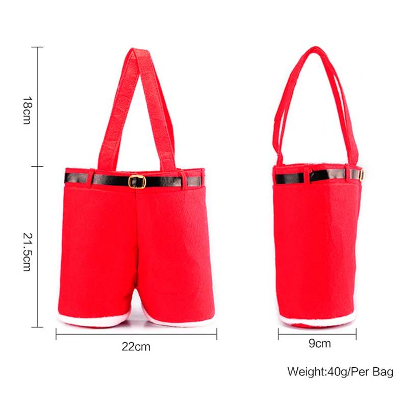 Модный дизайн рождественский подарок сумка для конфет винных бутылок