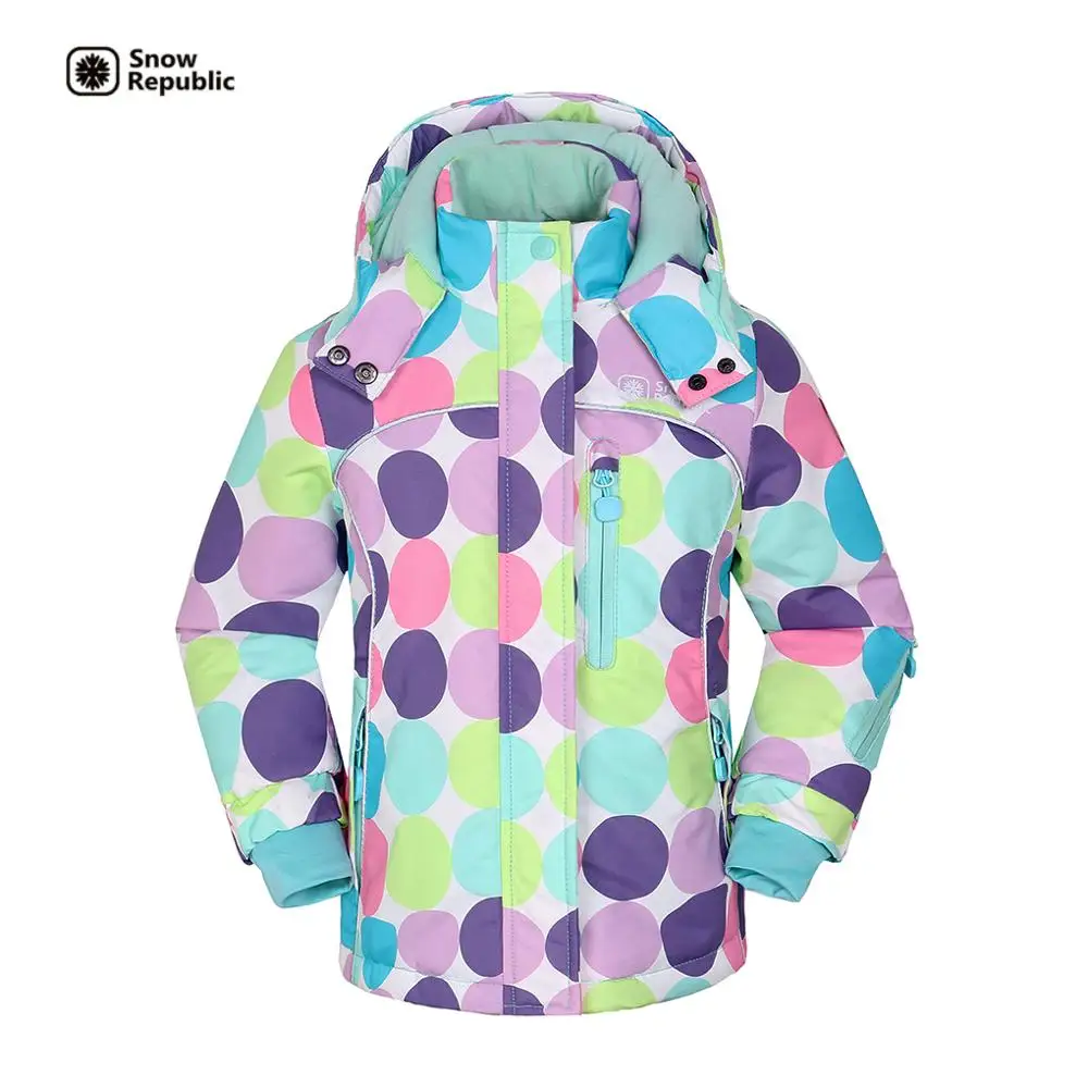 Лыжная куртка для девочек зимняя куртка|Пальто и парки| |