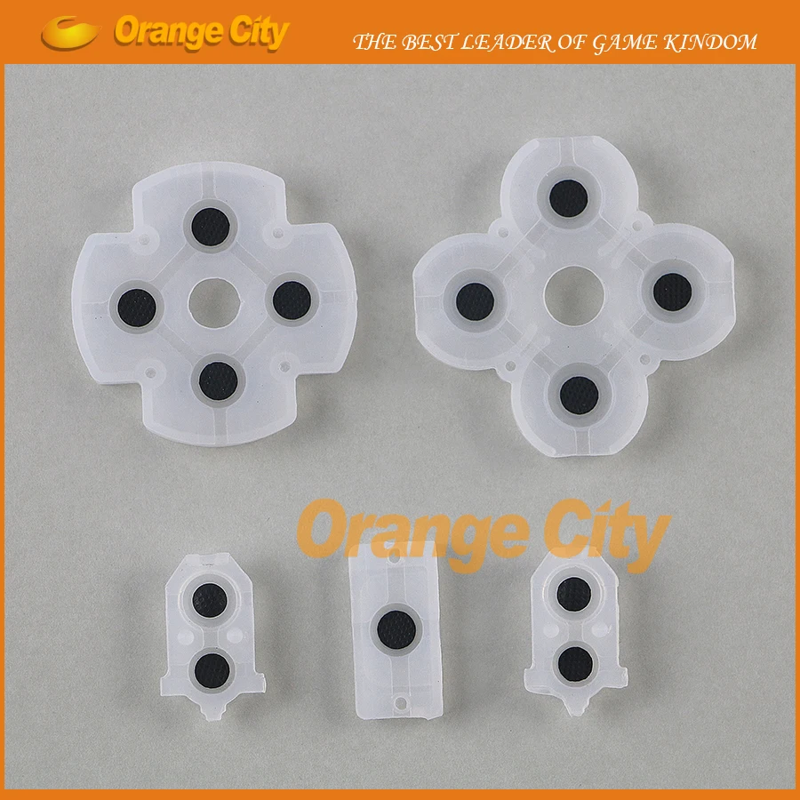 Новая версия силиконовый Кондуктивный на резиновом клею Кнопка Pad для PS4