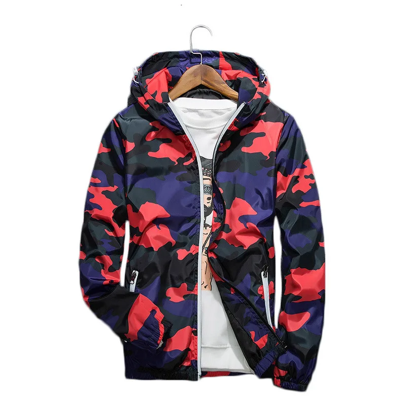 Новинка 2017 года Осень и весна Для мужчин куртка Повседневное Куртка Верхняя
