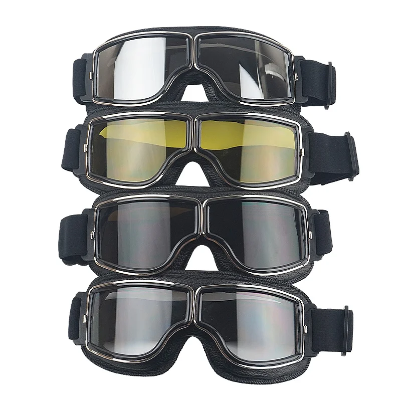 Винтажные мотоциклетные очки VCOROS шлем для скутера гоночный в ретро стиле |