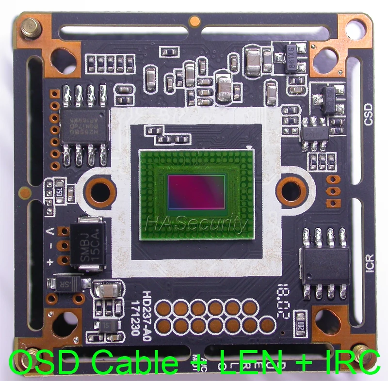 Плата модуля камеры видеонаблюдения Sony STARVIS IMX307 CMOS + NVP2441|Камеры видеонаблюдения| |