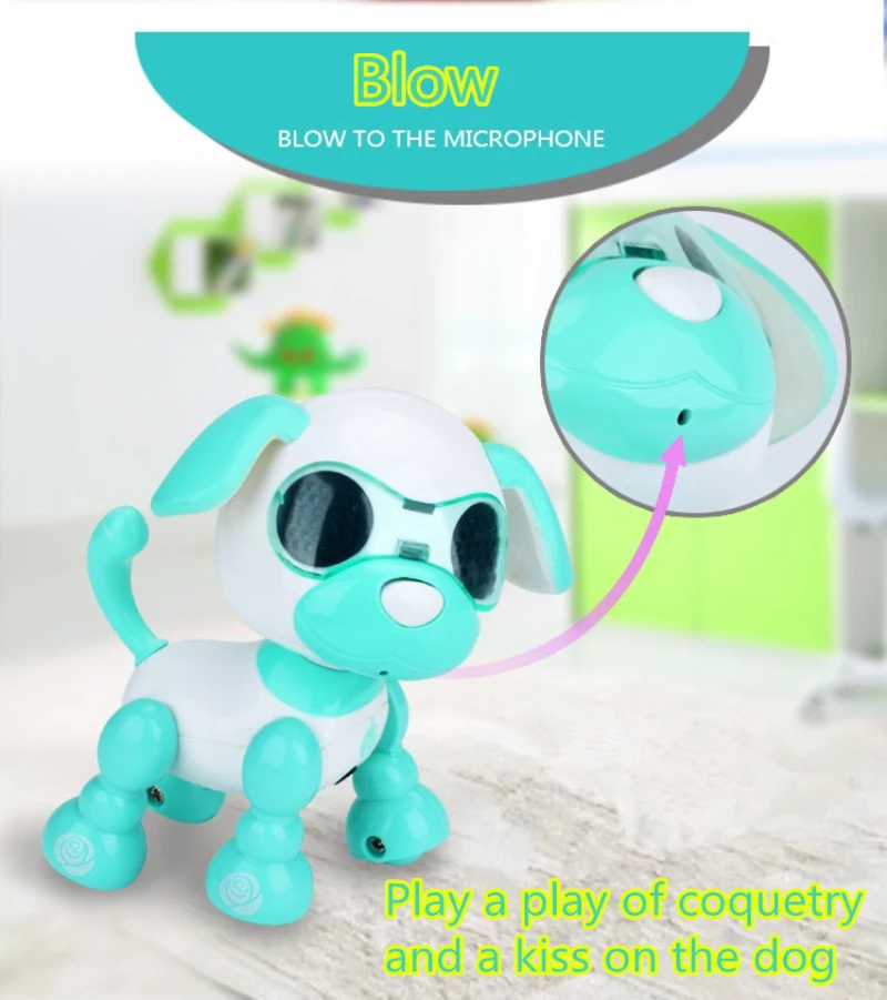 Электрический Интеллектуальный робот игрушка сенсорный датчик игрушки для