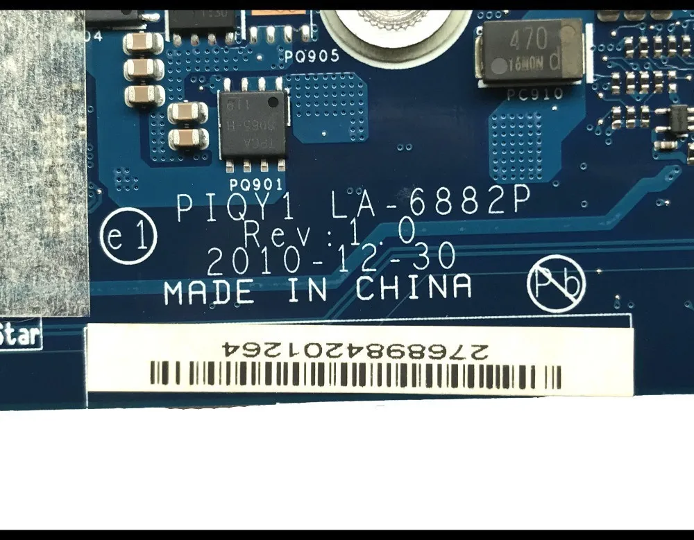 Высококачественная материнская плата PIQY1 для Lenovo Ideapad Y570 HM65 PGA989 DDR3 GT555M 1 ГБ оптовая