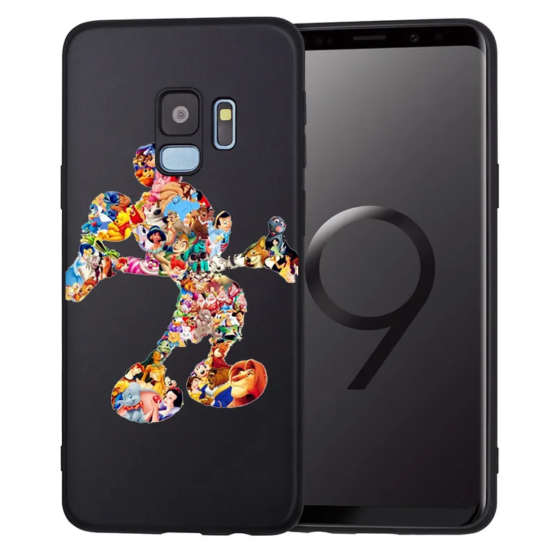 H0055 С принтом в виде персонажей из мультфильма для samsung Galaxy S6 S7 край S8 S9 S10 Plus Note 8 9 A10 A20 A30 A40 A50 A70 чехол для телефона чехол Coque чехол-футляр - Цвет: H0055
