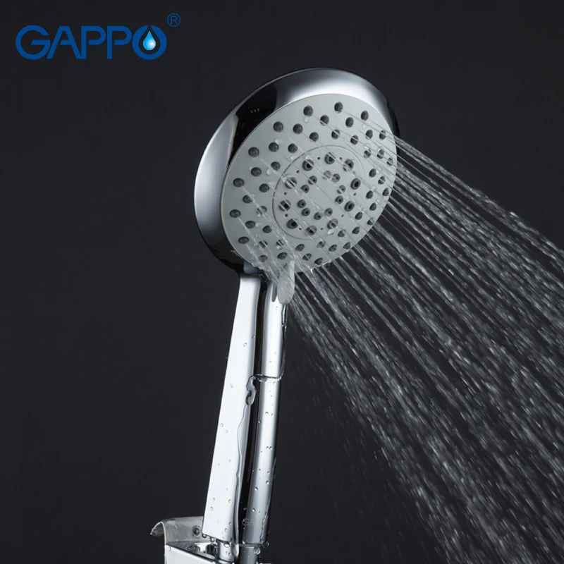 GAPPO насадка для душа под давлением Душевая экономии воды хромированный Душ