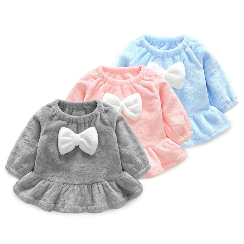 HziriP/осенне зимняя детская одежда платья для девочек детское бархатное платье