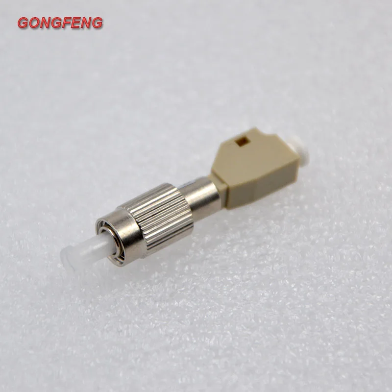 Новый волоконно оптический соединитель FC Male LC Female Multimode 50/62. 5/125 OM3/OM4 фланец