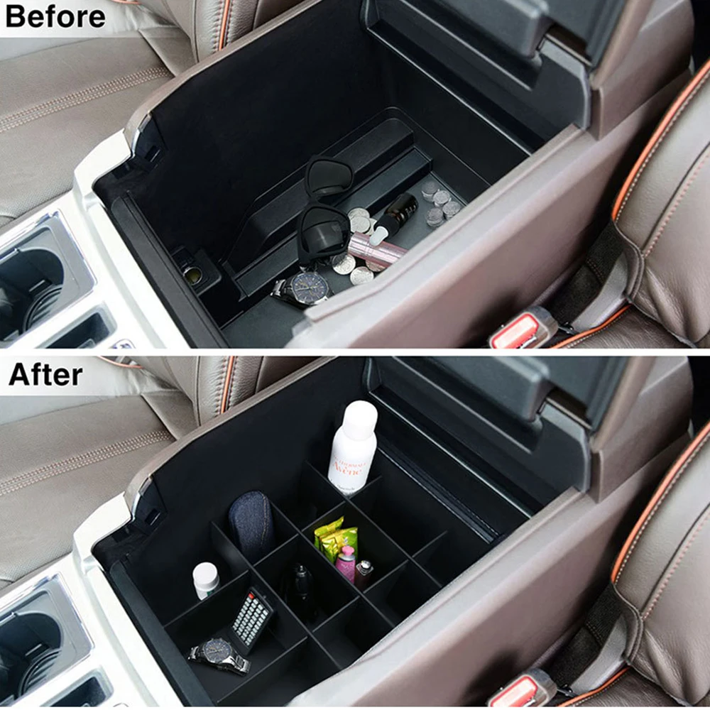 Автомобильный контейнер для центрального подлокотника многофункциональный