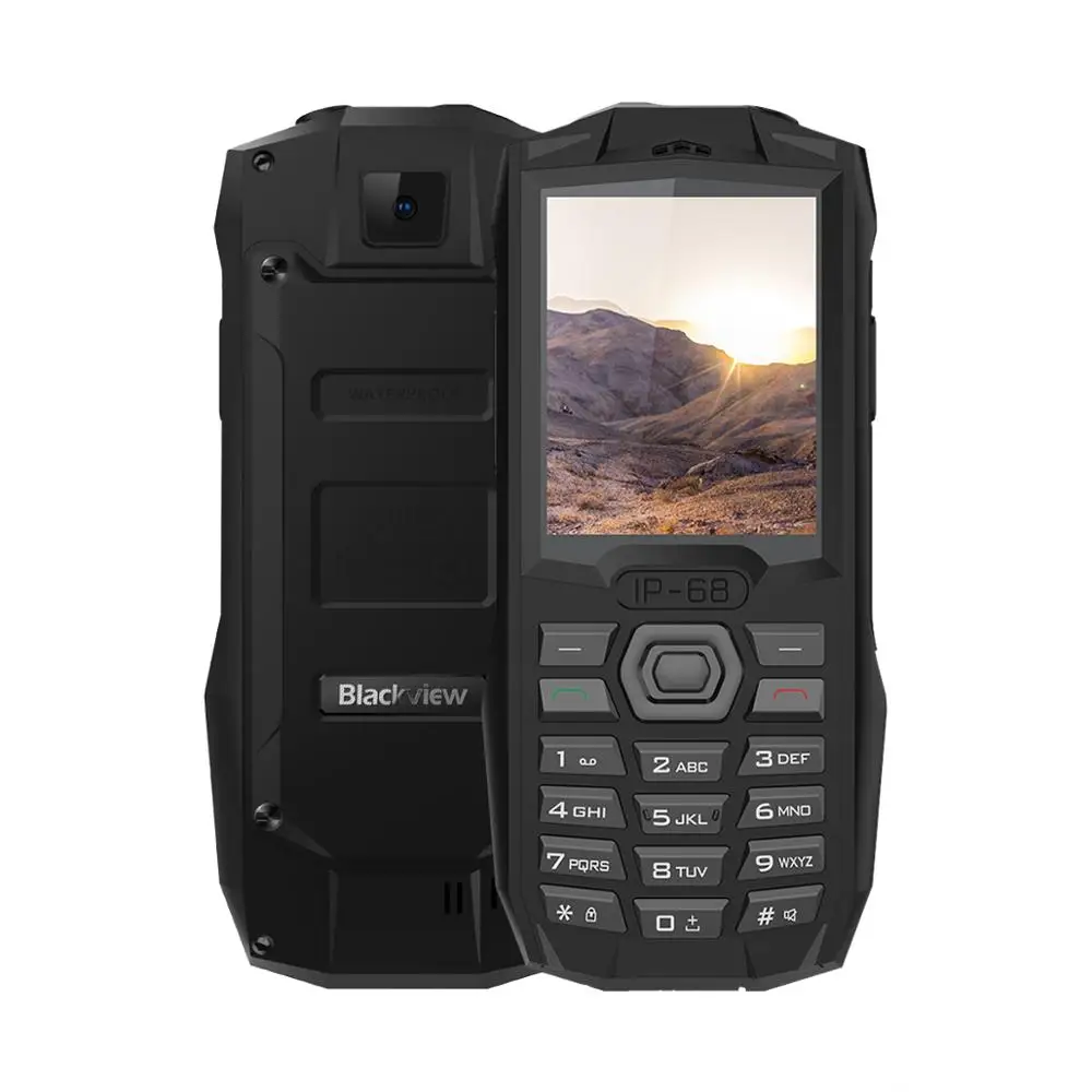 Blackview BV1000 3000 mAh IP68 влагостойкий и ударопрочный прорезиненный мобильного телефона